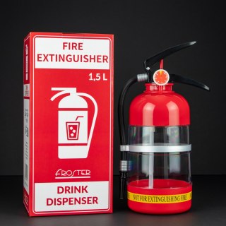 Imprezowa gaśnica - nalewak do alkoholu - wieczór kawalerski, parapetówka