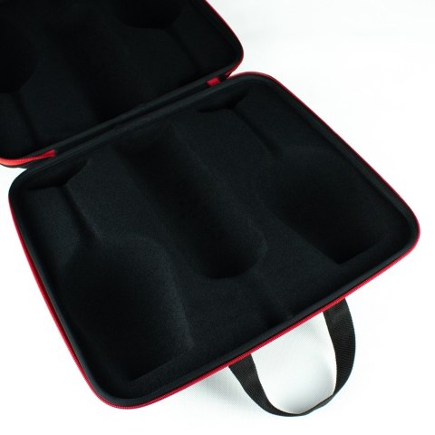 Etui na wino z kieliszkami pary dwojga Who cares