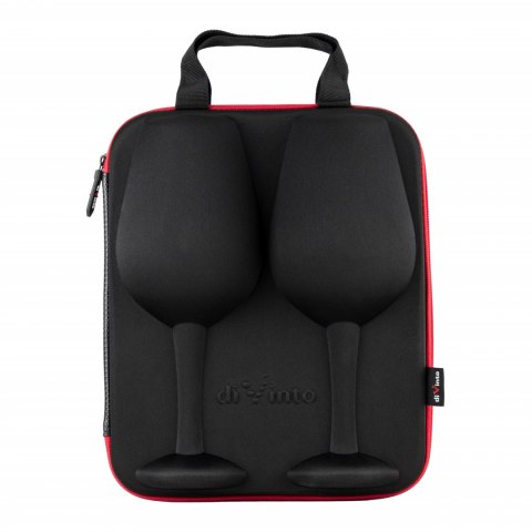 Etui z kieliszkami diVinto Who cares na Walentynki