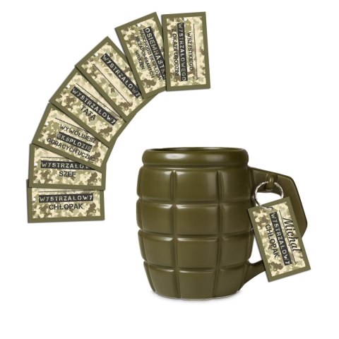 Gigantyczny Kubek Granat Zielony do piwa duży