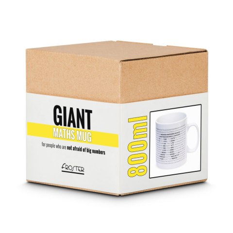 Gigantyczny Kubek Matematyka Programisty pi