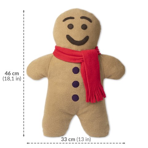 Grzejący Pierniczek termofor serce pestki wiśni