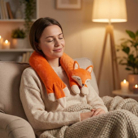 Sensonis Pluszak - kołnierz obciążeniowy Lis - maskotka obciążeniowa 1 kg