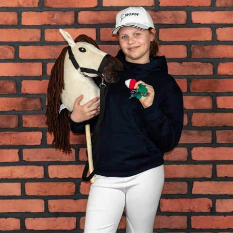 Skippi Hobby Horse z kantarem - Biszkopt - A3 HH - prezent na dzień dziecka