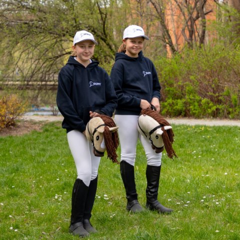 Skippi Hobby Horse z kantarem - Karmel - A3 HH - prezent na dzień dziecka