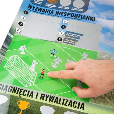 Zestaw Młodego Piłkarza - Mata Sprintigo ProMat 180x120 i Zdrapka Piłkarza