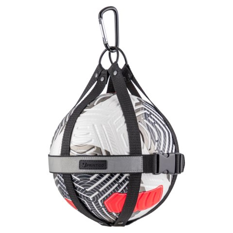 Uchwyt na piłkę Sprintigo - czarny - prezent dla młodego sportowca