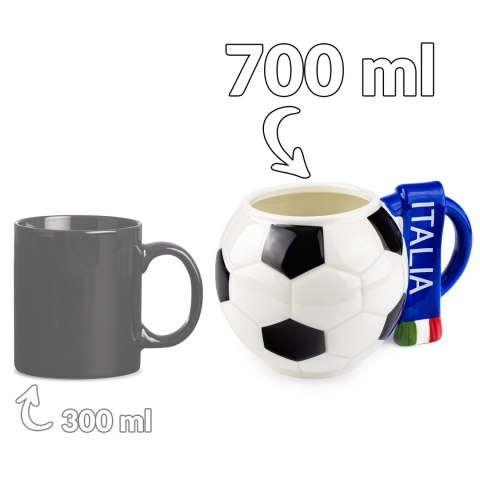 Kubek piłka z szalikiem - Włochy 25